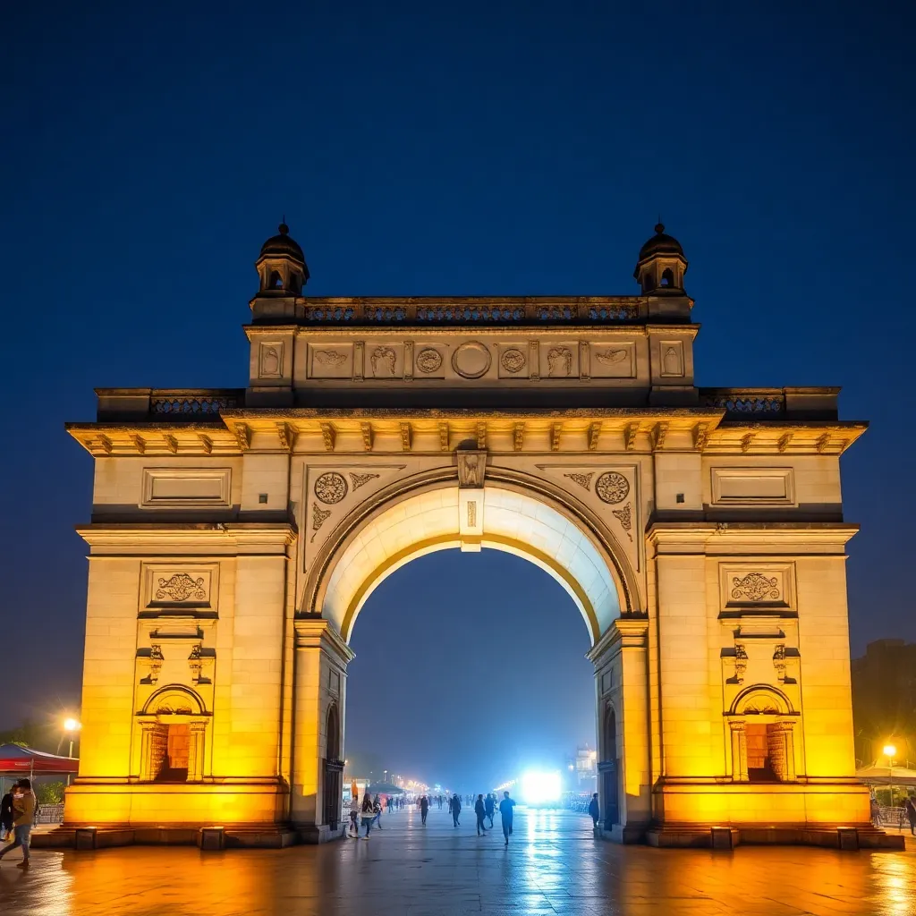 Image of Gateway of India monument in Mumbai
